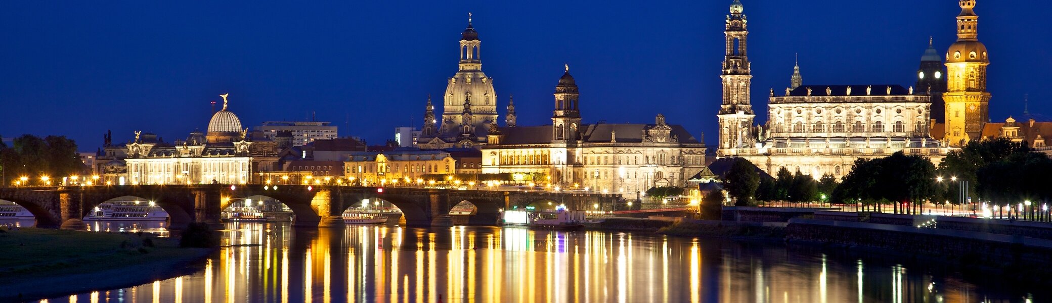 Dresden von der Albertbrücke aus gesehen | © Jiuguang Wang, Wikimedia Commons, CC-BY-SA-2.0