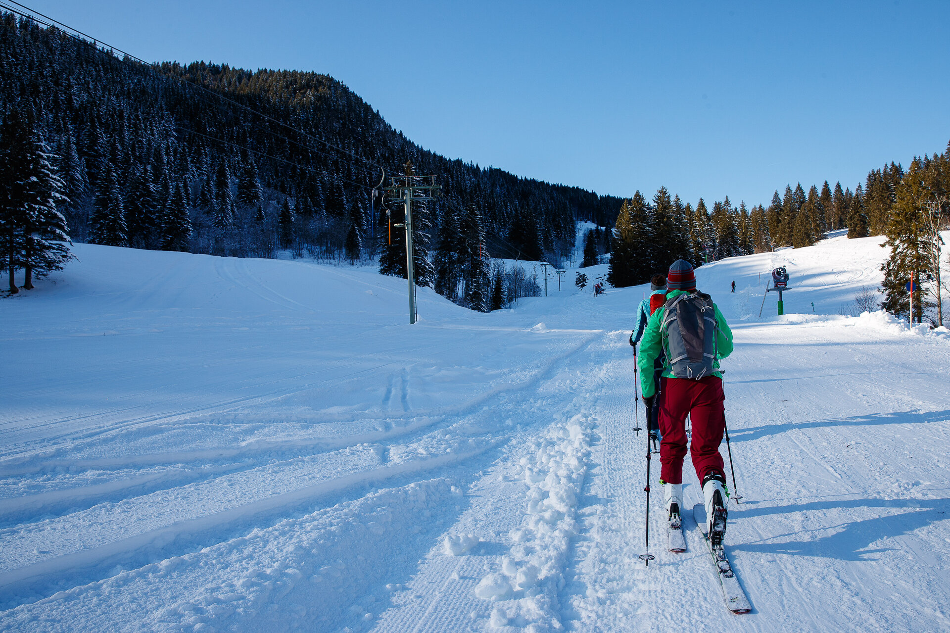 Skifahren in Bayern | © DAV/ Marco Kost