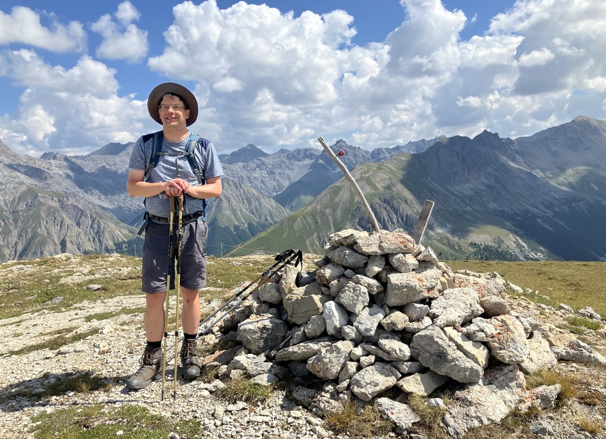 Axel Hübner am Gipfel | © Axel Hübner