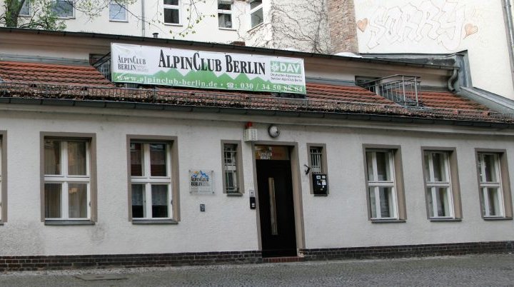 Vereinsheim des AlpinClub Berlin (DAV) in der Spielhagenstraße 4, Berlin | © AlpinClub Berlin/Tom Pfeifer