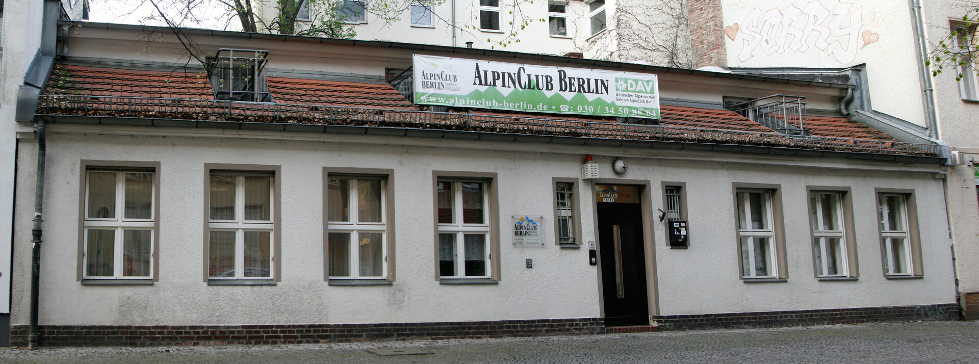 Vereinsheim des AlpinClub Berlin (DAV) in der Spielhagenstraße 4, Berlin | © AlpinClub Berlin/Tom Pfeifer